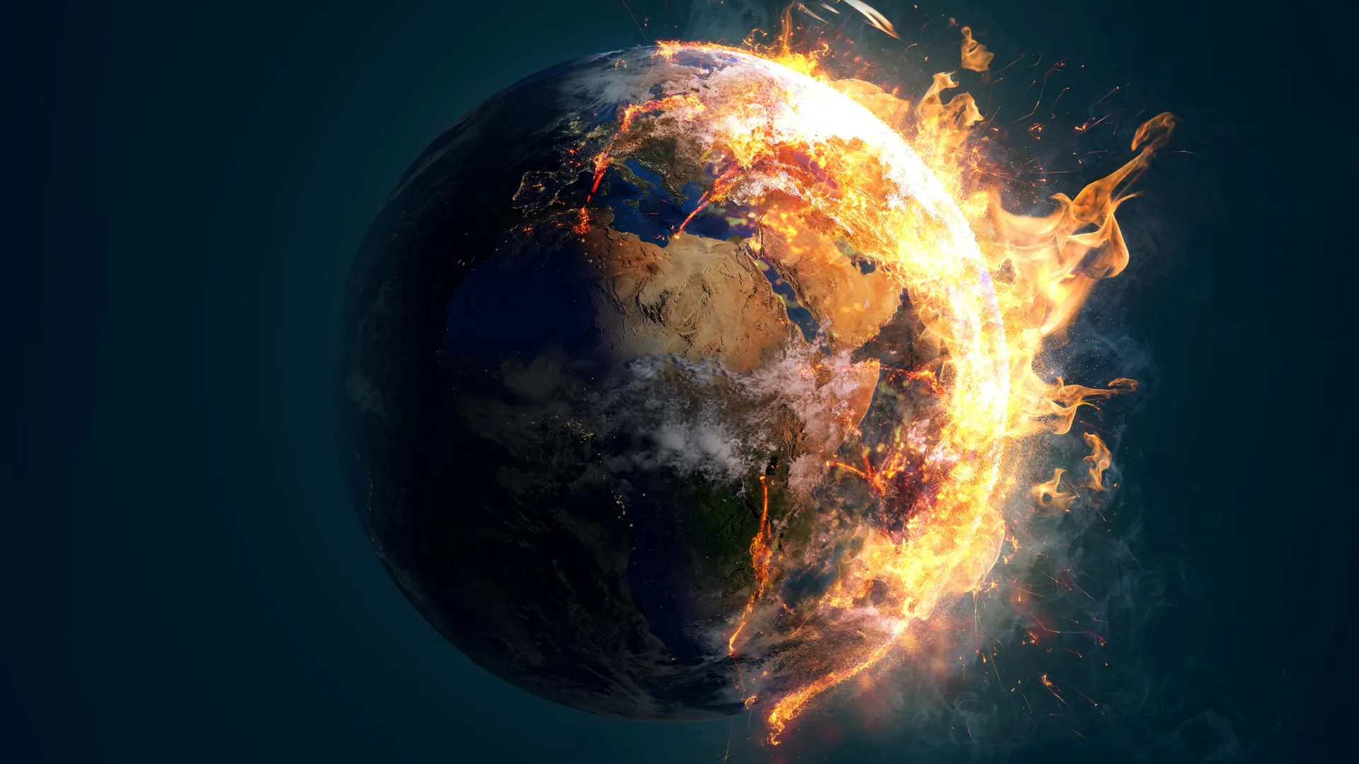 global-warming-earth-fire-1 Global Warming Hits the Accelerator